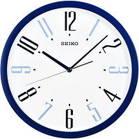SEIKO 精工 日本精工14英寸时钟现代简约客厅静音石英挂钟进口机芯
