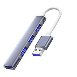 Aizepa 爱泽拉 USB拓展坞 四合一 0.2m