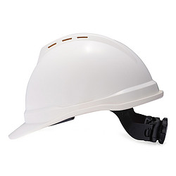MSA 梅思安 豪华型安全帽工地施工领导建筑工程头盔透气男