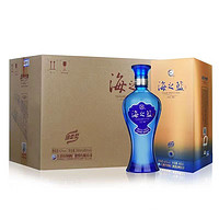 百亿补贴：YANGHE 洋河 蓝色经典 42%vol 浓香型白酒 480ml*6瓶 整箱装