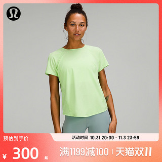 lululemon丨Lightweight Stretch 女士运动短袖 T 恤 LW3FFZS
