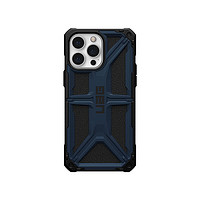 UAG iPhone 14 pro Max 塑料手机壳 尊贵皮革蓝