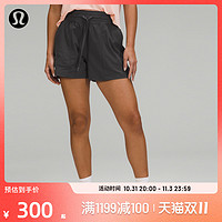 lululemon 丨Dance Studio 女士运动高腰短裤 3.5" LW7CCGS