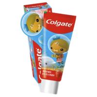 Colgate 高露洁 陪伴价：儿童牙膏 海底小纵队IP 香香草莓味 70g