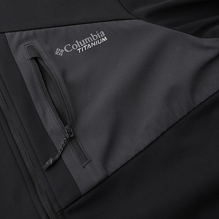 Columbia 哥伦比亚 钛金系列 男子运动夹克 AE0573-010 黑色 XL