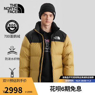 TheNorthFace北面1996Nuptse羽绒外套潮牌经典ICON上新鹅绒|3C8D ZSF/卡其色 XXS 偏大一码