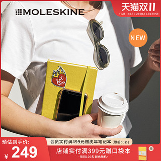 MOLESKINE 意大利Moleskine笔记本子经典纸质A5硬面大型简约 办公文具用品 日记记事本商务会议手账本 读书阅读笔记