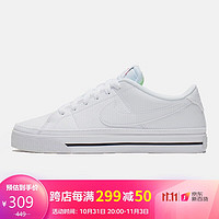 NIKE 耐克 女子 板鞋 WMNS NIKE COURT LEGACY NN  运动鞋 DH3161-101 白色 36码