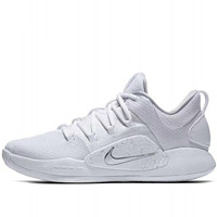 NIKE 耐克 Hyperdunk X Low Ep 男子篮球鞋 AR0465-100 白/银灰色/透明色 44.5