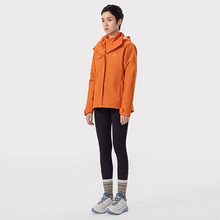 KAILAS 凯乐石 TREKKING 徒步系列 女子三合一冲锋衣 KG2131602 氧化橙 M