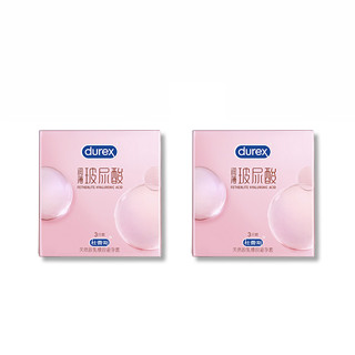 durex 杜蕾斯 润薄玻尿酸安全套 3只*2盒