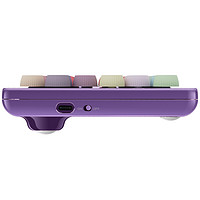RAPOO 雷柏 ralemo Pre 5 79键 2.4G蓝牙 多模无线机械键盘 彩妆紫 雷柏红轴 单光