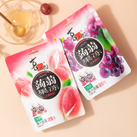 XIZHILANG 喜之郎 蒟蒻果冻 120g*4大袋装-水蜜桃+草莓+葡萄+青梅