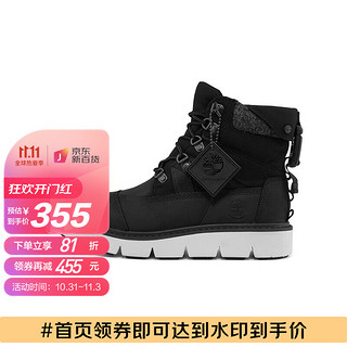 Timberland 女鞋新款户外休闲轻便防水皮革高帮靴马丁靴 36