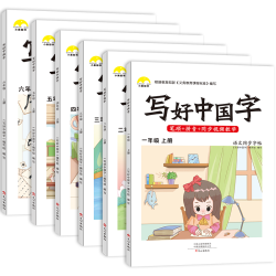 文心出版社 抖音同款荣恒写好中国字 同步练字帖