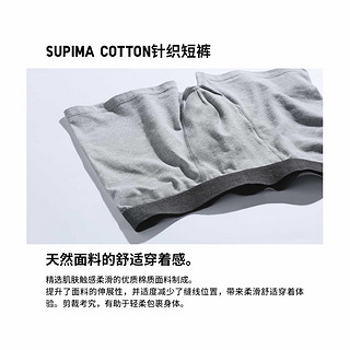 UNIQLO 优衣库 男装 SUPIMA COTTON针织短裤(普通腰全棉内裤)451657