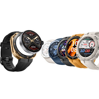 HUAWEI 华为 WATCH GT Cyber 运动机能款 智能手表 46mm 苍穹灰不锈钢表壳 灰色橡胶表带（北斗、血氧、GPS）