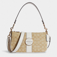 COACH 蔻驰 LONNIE BAGUETTE 女士单肩斜挎腋下包 C8306