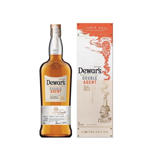 限新用户：帝王 Dewar's 双桶系列16年调配型苏格兰威士忌 1000ml