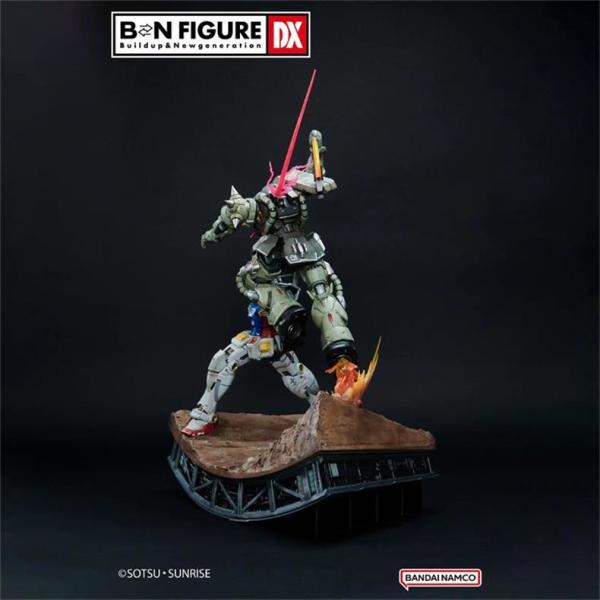 BANDAI 万代 BNFDX RX782 元祖高达 VS 扎古2 对决场景手办