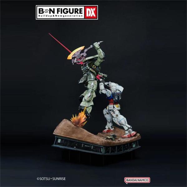 BANDAI 万代 BNFDX RX782 元祖高达 VS 扎古2 对决场景手办