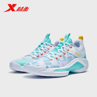 XTEP 特步 磐石 实战篮球鞋 878319120022+袜子