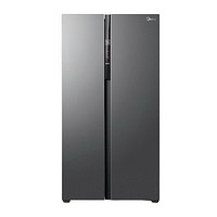 Midea 美的 冰箱555升双开门对开门超薄可嵌入式京东小家电冰箱 BCD-555WKPZM(E)
