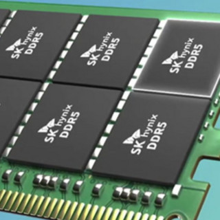 SK hynix 海力士 DDR5 4800MHz 台式机内存 普条 绿色 32GB 16GBx2