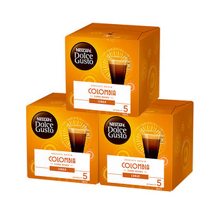 Dolce Gusto 多趣酷思 巡礼哥伦比亚 咖啡胶囊 12颗/12杯*3盒