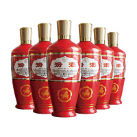 会员专享：汾酒 杏花村 炙热红 出口型 53%vol 清香型白酒 500ml*6瓶 整箱装