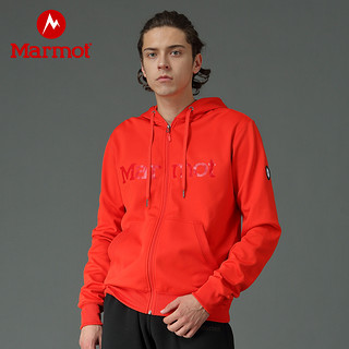 Marmot 土拨鼠 V51253 男士拉链连帽衫