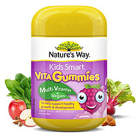 PLUS会员：Kids Smart 佳思敏 儿童复合维生素蔬菜软糖 浆果味 60粒