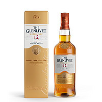 THE GLENLIVET 格兰威特 12年 醇萃 单一麦芽 苏格兰威士忌 40%vol 700ml