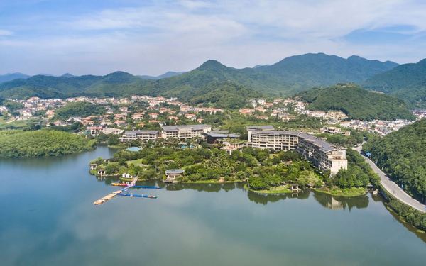 口碑好+颜值高，风景里的亲子度假村！宁波九龙湖开元度假村 开元园景房2晚不可拆（含3早+萌宠喂养+磨豆浆体验+淘矿乐园体验*1）