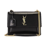 SAINT LAURENT SUNSET 女士单肩包 中号