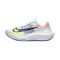 NIKE 耐克 Zoom Fly 5 Prm 男子跑鞋 DX1599-100 白色/黑/赛车蓝/亮深红/荧光黄 43