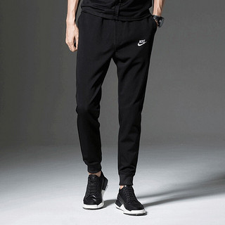 NIKE 耐克 Sportswear Club 男子运动长裤 BV2763-010 黑色/白色 M