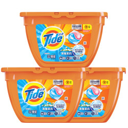 Tide 汰渍 深层洁净洗衣凝珠 96颗（(32颗*3盒)