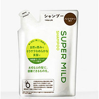 SUPER MILD 惠润 洗发水柔净绿野芳香洗发露替换装400ml 日本进口