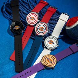 dickies潮流腕表彩色小标靶手表女情侣手表男学生93