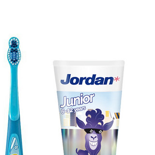 Jordan 防蛀防龋儿童牙膏牙刷套装 3段 A 2支+1支