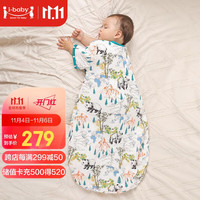 i-baby ibaby恒温婴儿睡袋秋冬防惊跳睡袋新生婴儿包被宝宝儿童一体睡袋舒适国宝熊猫73