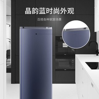BD-141NE 家用立式冰柜一级能效侧开全冷冻大抽屉母乳冰柜