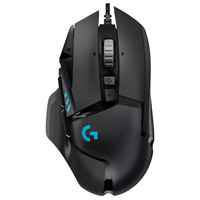 logitech 罗技 G520 HERO 主宰者 有线鼠标 25600DPI RGB 黑色