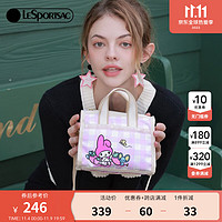 LeSportsac 乐播诗2022新款包包女包My Melody可爱美乐蒂单肩小方包斜挎包 美乐蒂和草莓