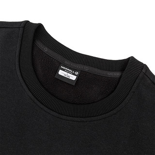 MERRELL 迈乐 男子运动卫衣 MSAM21FW02 黑色 L