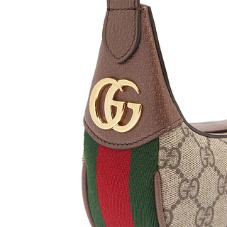 GUCCI 古驰 OPHIDIA系列 女士迷你手袋 658551 96IWG 8745 棕色