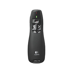 logitech 罗技 R400 激光翻页笔 红光 黑色