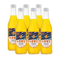 亿佳果园 冰果宇宙混合口味复合果汁饮料玻璃瓶夏季低糖0脂 柑橘6瓶
