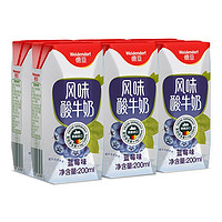 抖音超值购：Weidendorf 德亚 蓝莓味风味酸牛奶 200ml*6盒装